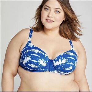 EUC CACIQUE 40DDD LIGHTLY LINED NO WIRE BRA